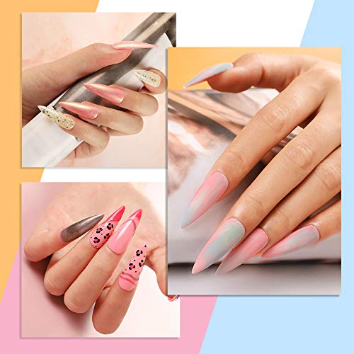 12 Colors Gel Nail Polish with 36W LED Nail Dryer Lamp, Nail Art Decorations, Manicure Tools - Thumbnail 3
