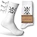 StickyMemes030 Abitur Socken 2026 – Abi Socken für Damen & Herren – Cross Größe 43-47 – Abschluss Geschenk für Schüler – Stilvolle Abisocken - perfekte Idee für Abifeier & Mottowoche