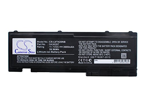 Cameron Sino Battery for ThinkPad T420s (3600mAh)
