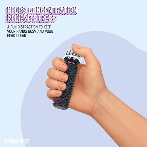 Shelly - Sensory Fidget Toy, Textured Pain Stim Device, Stress Relief for Focus and Concentration (Neon Crimson) - Image 6