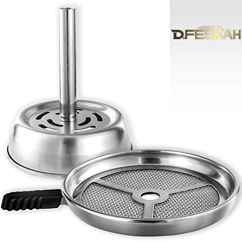 DFESKAH Shisha Kaminaufsatz, Wasserpfeife Kaminkopf Aufsatz aus Edelstahl, Universal Hookah Kamin Zubehör für jeden… – Bild 6