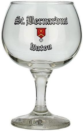 St. Bernardus Watou Belgian Ale Chalice/Goblet Beer Glass - Set of 2