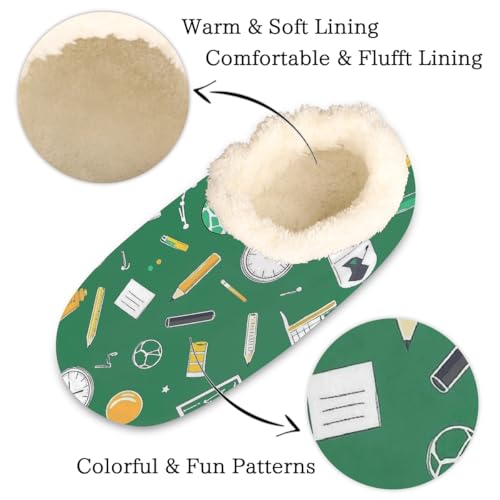 House Slippers for Women Men Fuzzy House Shoes Non-Slip Home Slipper Winter Fluffy Ladies Slippers for Bedroom3