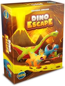 Dino Escape - Jogo de Tabuleiro Estratégico para 4 Jogadores