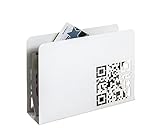 avec poinçonnage de code QR abstrait
