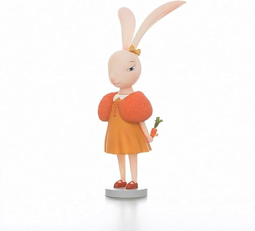 SHUTING2020 Chinese feng Shui Statue Sculpture Valentine's Day Cute Rabbit Art Sculpture Living Room Decoration Decoration Home Creative Birthday