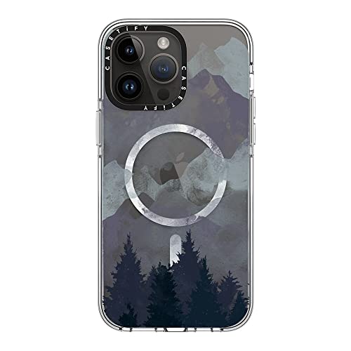 Coque transparente pour iPhone 14 Pro Max de qualité militaire CASETiFY Winter Tale