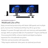 Lenovo ThinkCentre M70q Tiny Business AI Desktop, Intel Core Ultra 5 225T, 16GB DDR5, 512GB SSD, HDMI, DP, Wi-Fi 6, Support 3-Monitor 4K, Wired KB & Mouse, Win 11 Pro, Bundle ADATA 64GB Flash Drive - Image 5