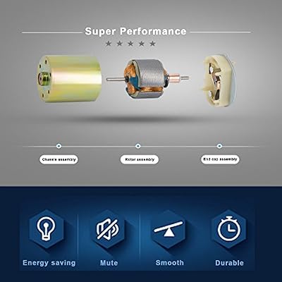 DC 12V 10RPM Gear Motor High Torque Electric Micro Speed Reduction Geared Motor Centric Output Shaft 37mm Diameter Gearbox
