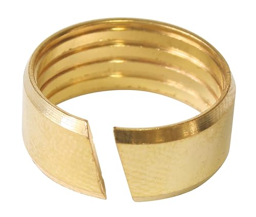 SOMATHERM FOR YOU, Bague de remplacement pour raccord à compression PER Ø20 - Bague en laiton pour tube PER - Pression max 10 bars - Température d'utilisation de 5°C à 90°C