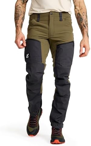 RevolutionRace Men's RVRC GP Pro Trousers, Durable and Ventilated Trousers for Hiking, Walking, Exploring and All Other Outdoor Activities