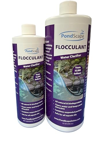 PONDSCAPE Pond Flocculant – Clears Cloudy & Murky Pond Water