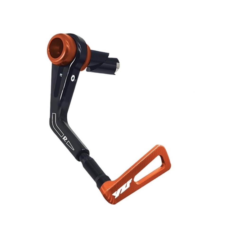 Beqlxta Right Orange Brake Lever Guard For Yzf R1 R3 R6 R7 R25 R1s R1m R6s Yzf R1 Yzf R6 Motorcycle Levers Guard Brake Clutch Protector Handlebar Handguards(Right Orange)