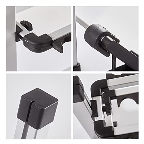 Foto von jinyi2016SHOP Ruten Halter Angelrute Rack Halter Aluminiumlegierung Angelrute Pole Bracket Display Stand Tackle für Angelruten Set Kapazität 12/24 Slots Stellfischrutenhalter (Color : 24 Black)