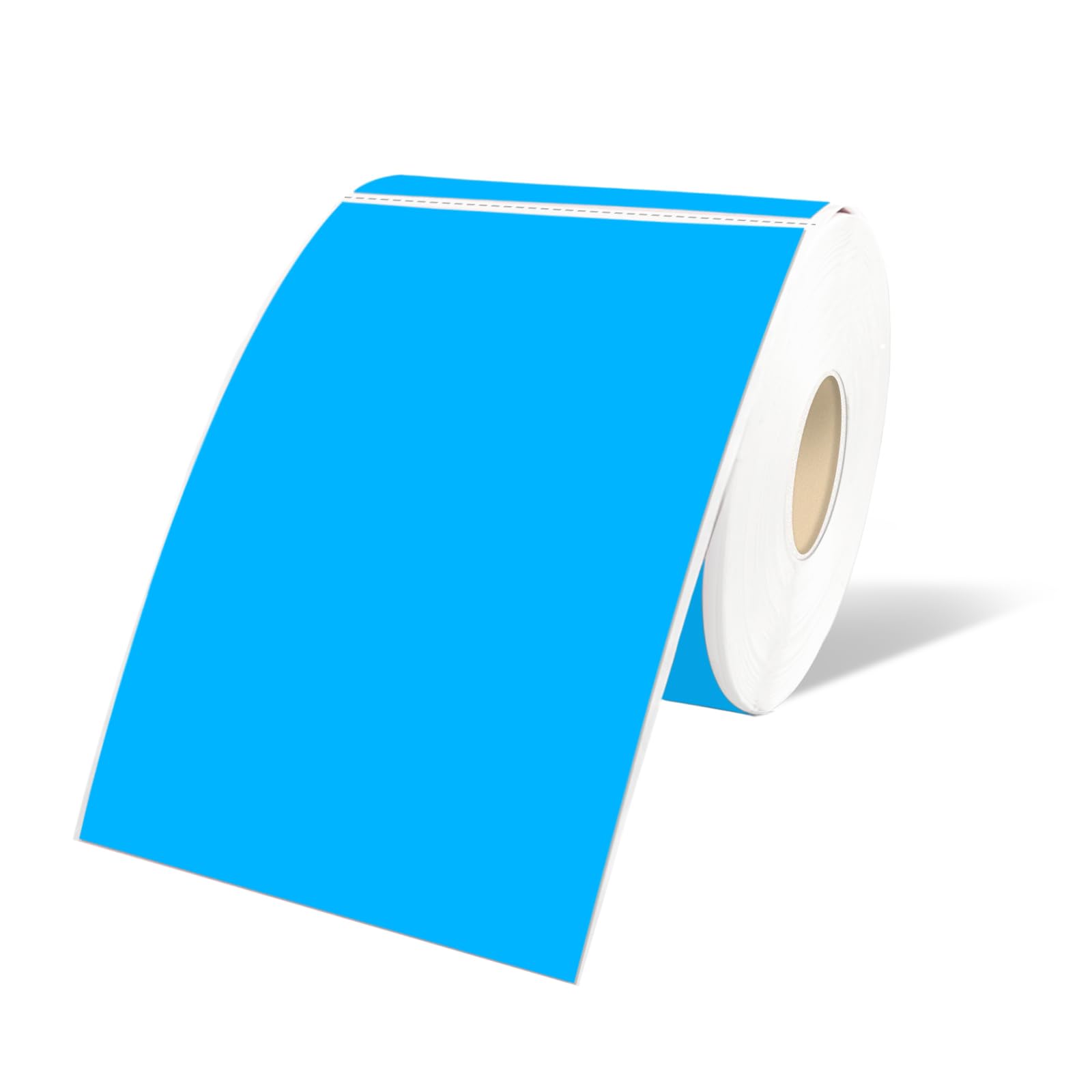 STARLIBOO 3"X5" Rectangle Color Coding Labels, Removable Square Label Inventory Stickers, Permanent Warehouse Moving Box Square Label (250Labels, Blue)