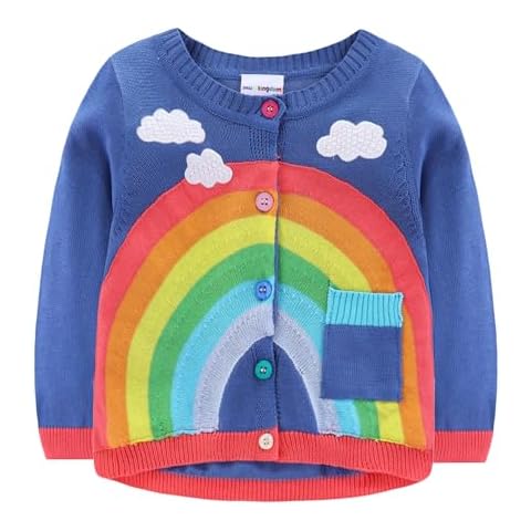 Mud Kingdom Rainbow Pocket Cardigan Cover