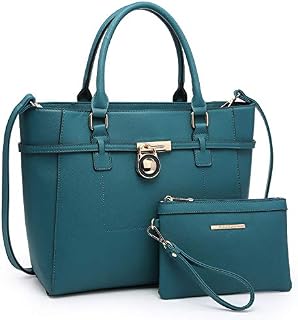 Handbags for Women Tote Bag Shoulder Bag Top Handle Satchel Hobo Purse 2pcs