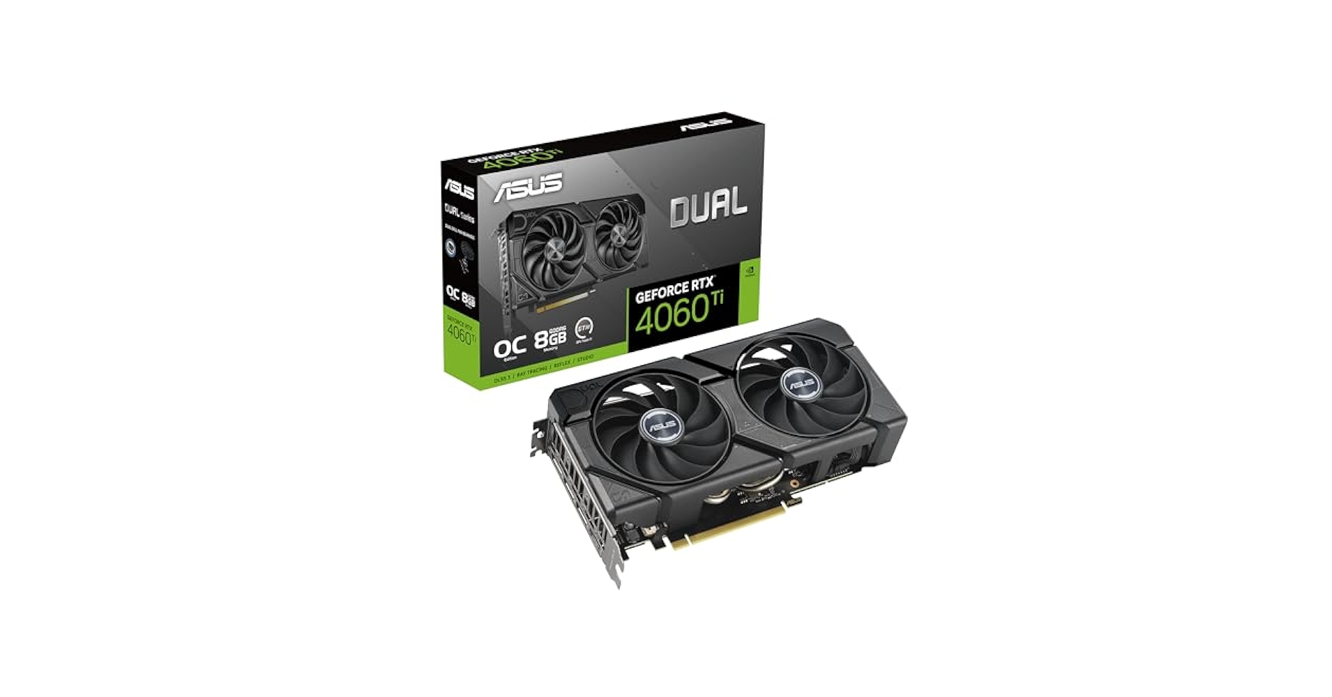 【美品】ASUS Dual RTX 4060 Ti EVO OC 8GB ASUS Dual GeForce RTX™ 4060 Ti EVO OC Edition 8GB GDDR6