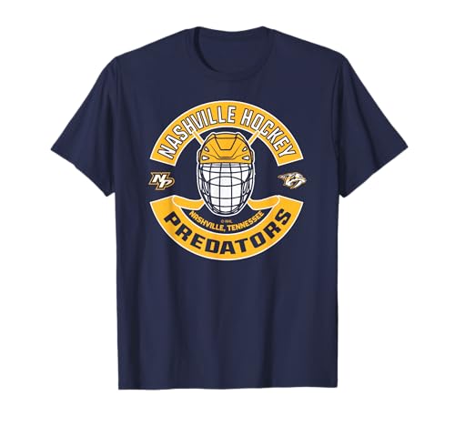 Nashville Predators Mask Navy Officially Licensed T-Shirt