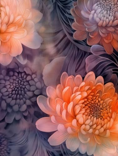 DIY Broderie Diamant Fleur : Éveillez votre Créativité avec ce Grand Kit 5D