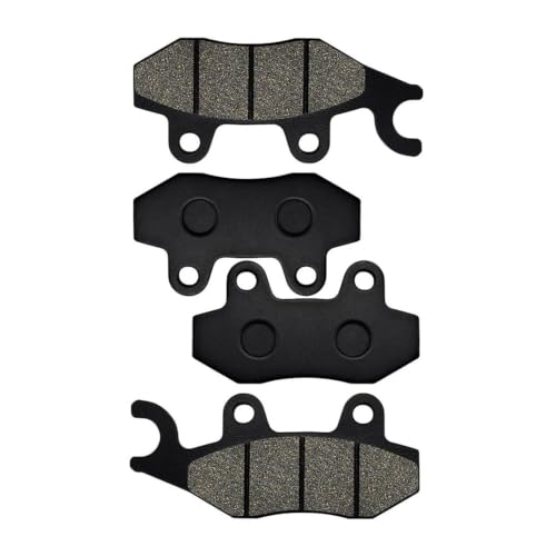 Plaquettes de frein avant et arrière pour moto Kawasaki KLR650 et KL650E de 2008 à 2022