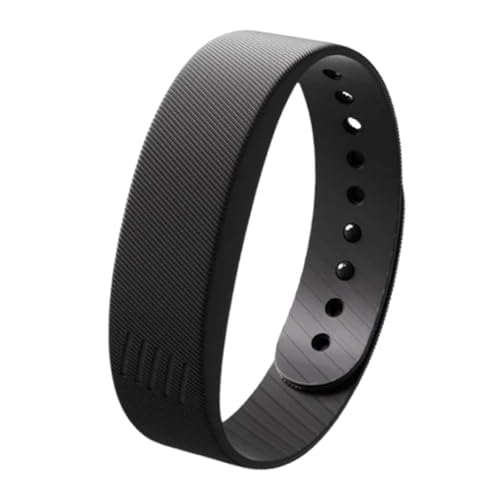 WIWIDANG Sleep Vibrations-Wecker, Smartes Vibrations Armband als Wecker für Tiefschläfer, Leises Aufwachen mit Schlafphasen-Erkennung, Komfortabel & Langlebig (Schwarz)