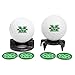 LinksWalker DisplayNest Marshall Thundering Herd Golfers Gift Pack, 2-in-1 Display Stand 2 Team Golf Balls with 4 Ball Markers