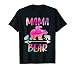 Bear Matching Family Outfits, Funny Mama Bear Three Cubs T-Shirt