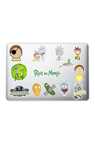 Rick And Morty Dekoratif Laptop Notebook Tablet Telefon Sticker Seti 015
