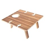 Tables de pique- : obtenez une table à vin de pique- d'extérieur en bois portable en toute confiance, apportez une table de pique- et à vin portable pour votre pique- , tables de camping