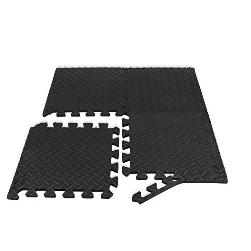 9Horn Exercise Mat/Protective Flooring Mats With Eva Foam Interlocking Tiles And Edge Pieces Suitable For Gym Equipment, Yoga thumb #1