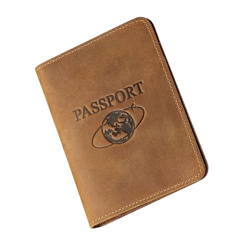 Portefeuille de voyage en cuir élégant et sécurisé Beauté de masse