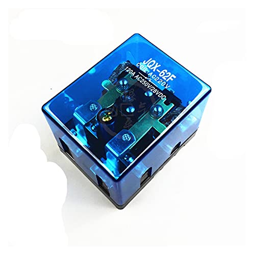 Relé electromagnético JQX-62F-2Z JCAKES 12VDC 120A para gestión térmica y control de motores