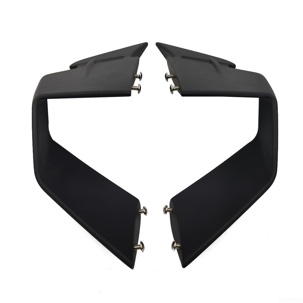 ABS Splitter Mattschwarz mit 35,9 lbs Downforce