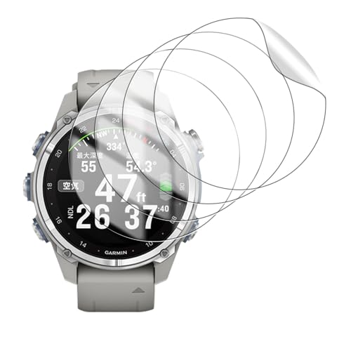 Garmin(�K�[�~��) Descent Mk3S/Descent Mk3Si 43mm �p �t�B���� YAJOJO �t�B���� ���\�� ��K���X �ی�t�B���� �d�x4H TPU�f�� �w�� �C�A�h�~ �����ߗ� �ی�t�B���� �ǂ��^�b�`���x�y4���Z�b�g�z