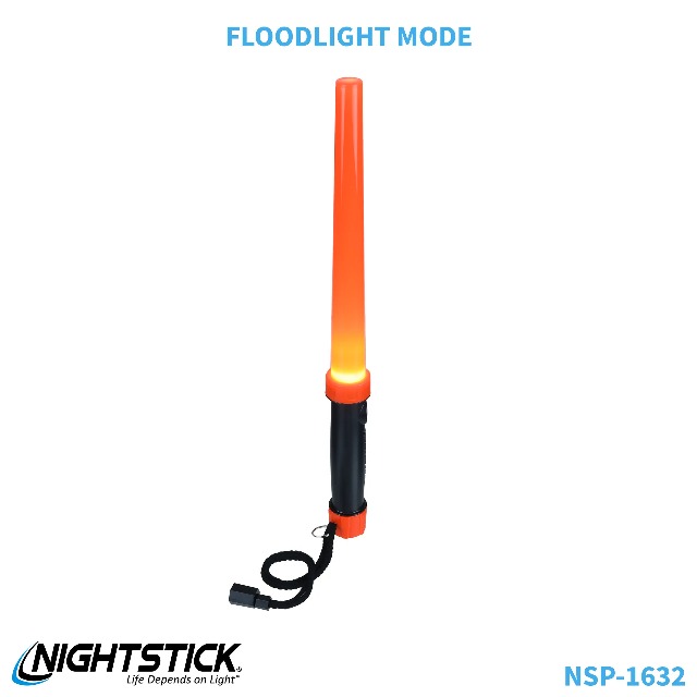 Amazon.com: Nightstick NSP-1632 Traffic Wand-Red Lens/Black Handle