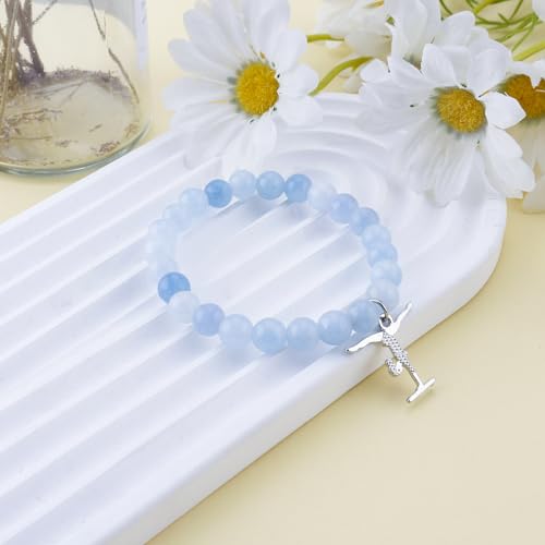 Image of PARTNER Gymnastics Gifts for Women Gymnastics Bracelet Jewelry Gymnastics Inspirational Team Gifts for Gymnast