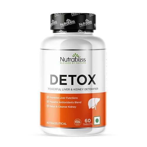 Buy Nutrabliss Detox Liver & Kidney detoxifier with Milk Thistle