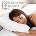 Set of 12 Pillow Protectors with Zipper Standard Size - 100% Resistant to Stains, Dust & Dirt - Washable Covers for Increased Pillow Lifespan