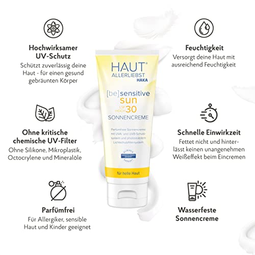 Allergie-Sonnencreme Haka Hautallerliebst mit LSF 30