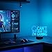 YuanDian Can't Hear You I'm Gaming Night Light, Headset Graphic Video Games Gamer Gift Funny 3D Illusion Lamp 16 Colors Changing Touch & Remote Control for Men Gamers Teenagers and Kids