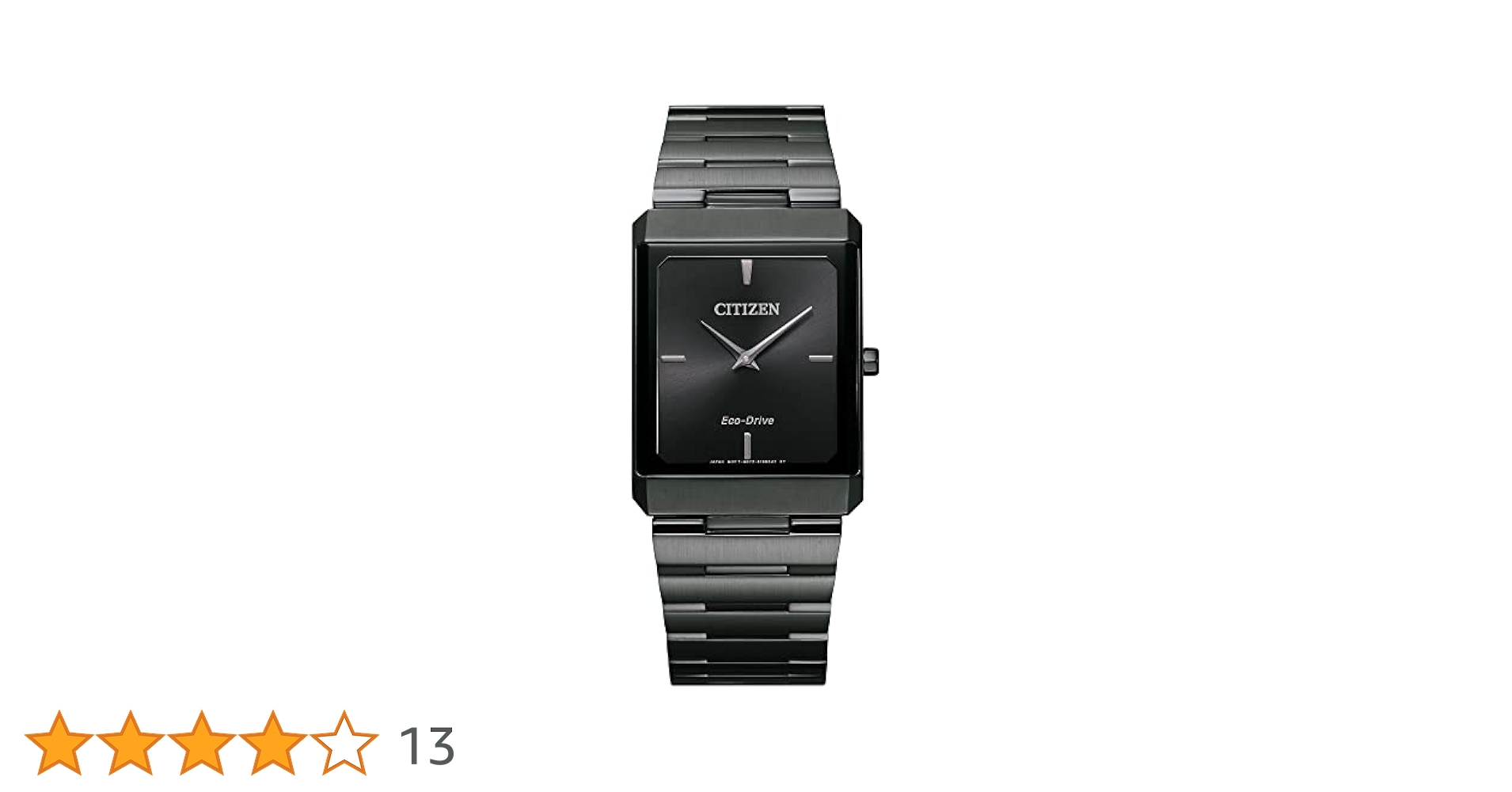 CITIZEN 腕時計 ECO-DRIVE MILITARY Citizen Brycen Eco-Drive Black Dial Stainless Steel Watch