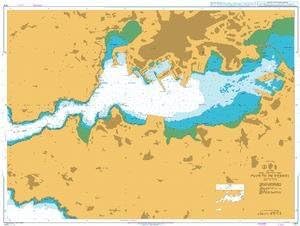UKHO BA Chart 1117: Puerto de Ferrol