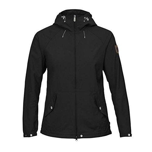 Preisvergleich Produktbild Fjällräven Greenland Wind Jacket W Damen Jacke S Schwarz (Black)