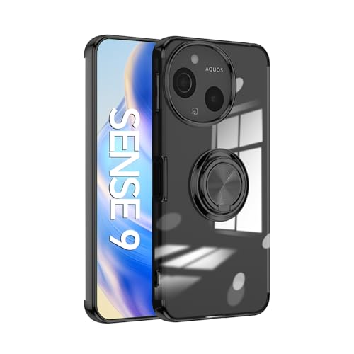 AQUOS Sense10/ Sense9 �p �P�[�X SH-53E SHG14 SH-M29 SH-53F SH-M33 �J�o�[ ����TPU �ϏՌ� �����b�L���H �����O �X�g���b�v�z�[���t�� �X�^���h�@�\ �ԍڃz���_�[�Ή� ����~�� �����h�~ �V���[�v
