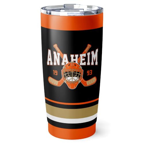 Image of ANTKING Anaheim Tumbler 20oz Custom Name Number Travel Mug Gifts | Stainless Steel Insulated Coffee Cup for Men Women