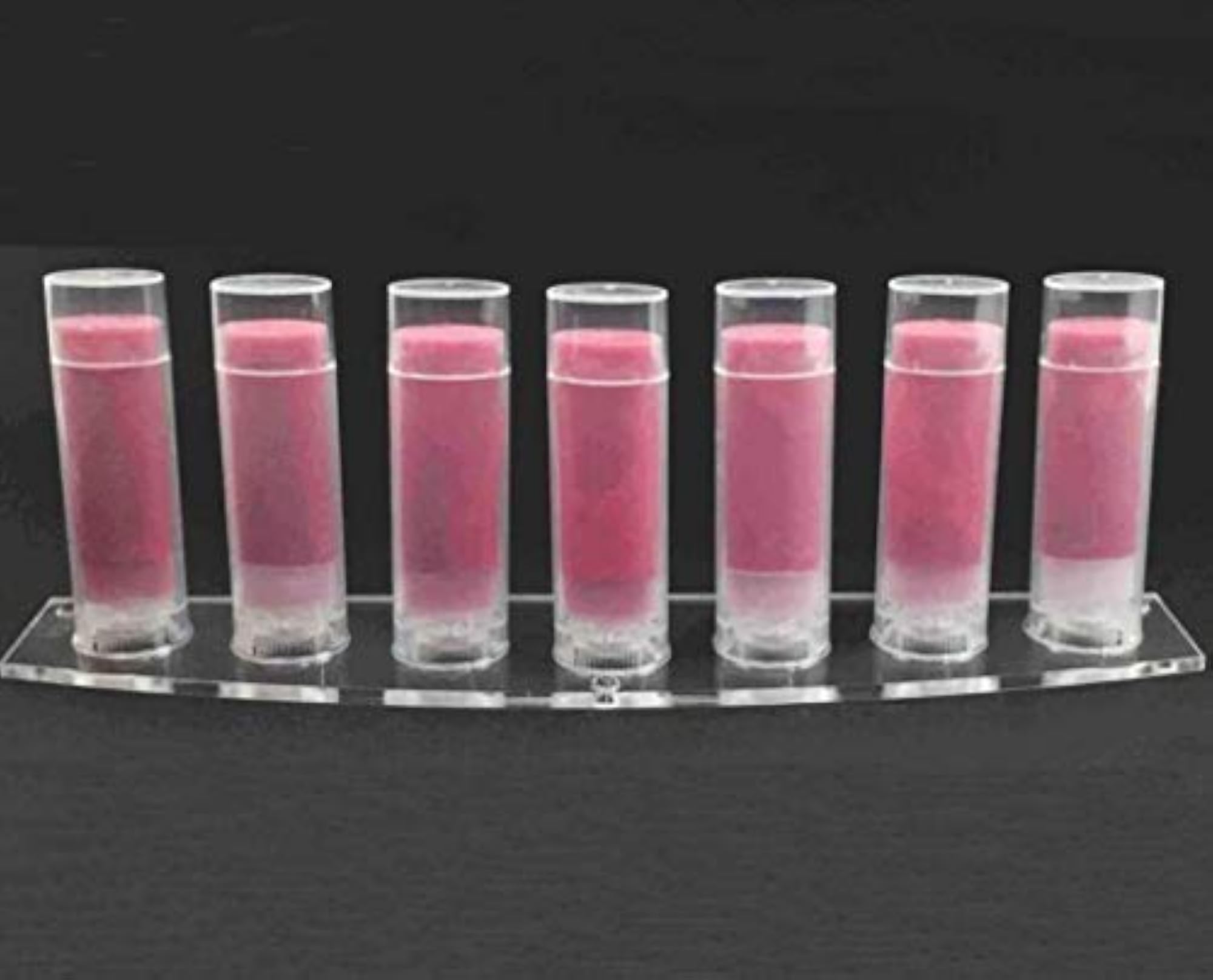 5ml Frosted Clear Empty Oval Deodorant Lip Balm Tubes, 100 Pcs