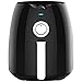 Frytownica Powietrzna Do Użytku Domowego Frytownica Powietrzna 4,5 L, Frytownica Elektryczna 4,5 Qt 1300 W Piekarnik Kuchenka Bezolejowa, Sterowanie Podgrzewaniem I Pokrętłem, Czarny (Kolor: Biały) (