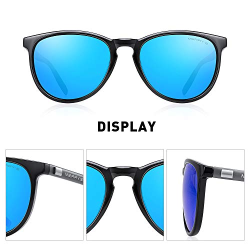 Image of MERRY'S Unisex Polarized Aluminum Sunglasses Vintage Sun Glasses For Men /Women S8286