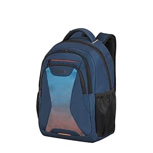 American Tourister Unisex At Work – 15,6 inch laptop rugzakken (1-pack) At Work – 15.6 Zoll 100% polyester, blauw (Blauwe Gradation).